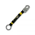 18-inch D-Ring Extender Fall Protection with Snap Hook and O-Ring OSHA/ANSI Compliant Quick One Safety